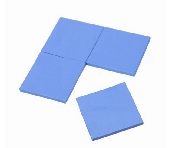 Black DAUERHAFT CPU Thermal Pad CPU Heatsink Easy to Apply Soft Conductive Silicone Pad Very Good Malleability Suitable for CPU for CPU Cooling