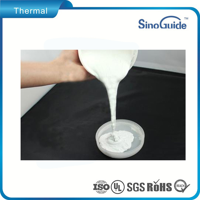 High temperature silicone thermal grease